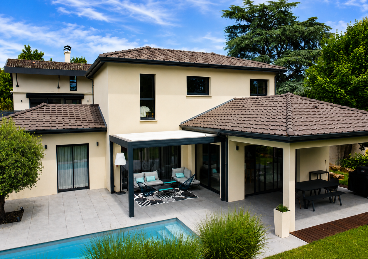 Maison moderne à Tassin-la-Demi-Lune (69)